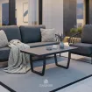 Журнальний столик Valencia Lounge Table Dark Basalt