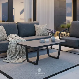 Журнальний столик Valencia Lounge Table Dark Basalt