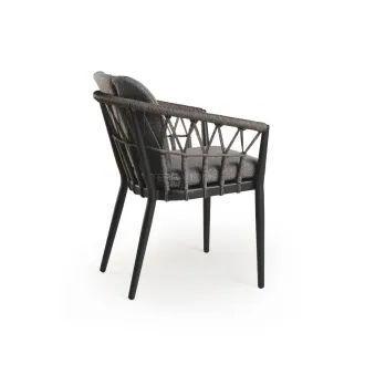 Крісло вуличне SantaFe, Charcoal — фото 10