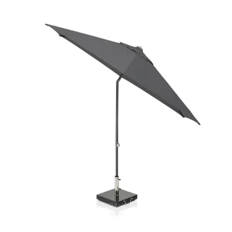 Парасоля з центральною опорою EASY PUSH, Ø 300 см, anthracite matt / anthracite — фото 11