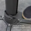 Парасоля з бічною опорою EASY SWING 300х300 см, anthracite matt / natural — фото 7