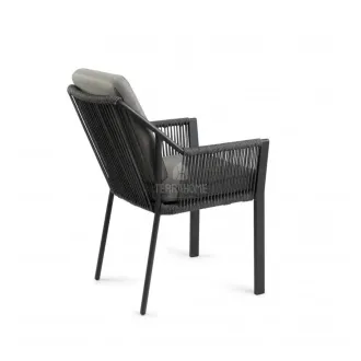 Стілець Liv Dining Chair Stackable Charcoal — фото 6