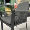 Стілець Liv Dining Chair Stackable Charcoal — фото 3