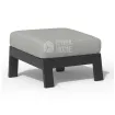 Підніжка Queens Lounge Chair. Charcoal