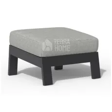 Подножка Queens Lounge Chair. Charcoal