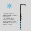 Садовий душ DIAMOND Нержавіюча сталь 316 L L-форма — фото 8