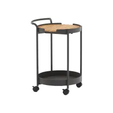 Садовий столик для сервірування ZEBRA Trolley алюміній-тик