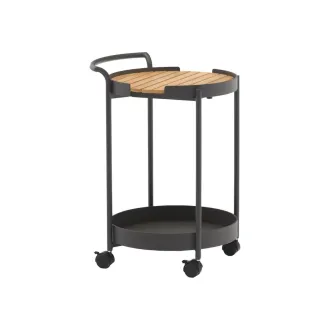Садовий столик для сервірування ZEBRA Trolley алюміній-тик