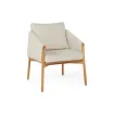 Стілець Bellano dining chair Natural new teak |natural gravel