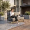 Диван Pep Lounge 2-Seater, Charcoal
