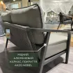 Диван Pep Lounge 2-Seater, Charcoal — фото 4