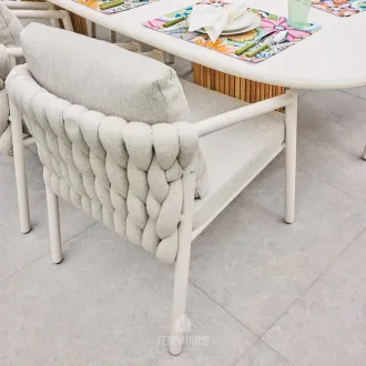 Стілець Sato dining chair / Camel sand | natural gravel — фото 5