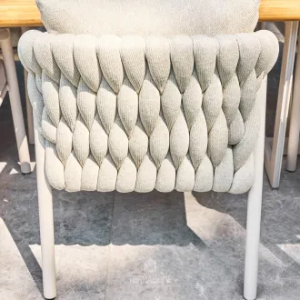 Стілець Sato dining chair / Camel sand | natural gravel — фото 7
