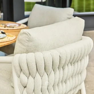 Стілець Sato low dining chair / Camel sand | natural gravel — фото 5