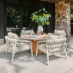 Стілець Sato low dining chair / Camel sand | natural gravel — фото 6