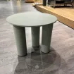 Журнальный столик HYPPO Ø50 H.46 3 LEGS ,PAINTED QUARTZ GREEN WITH QUARZ GREEN HPL TOP