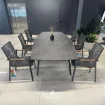 Стoл Squid 300х130 H.73 HEXAGONAL POWD.COATED ANTHRACITE- 575 — фото 7