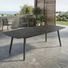 Стіл Squid 300х130 H.73 HEXAGONAL POWD.COATED ANTHRACITE- 575