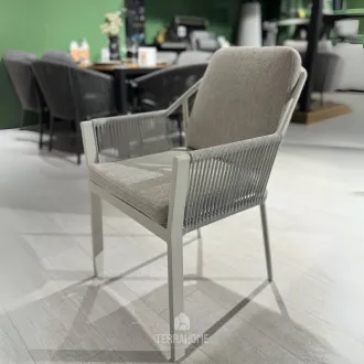 Стілець Liv Dining Chair Stackable Creme White