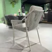 Стілець Liv Dining Chair Stackable Creme White — фото 4
