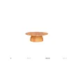 Кавовий столик Farzi lounge table Ø80x31 Natural new teak — фото 8