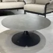Кавовий столик Nova Ø80x35, Mrg grey top