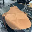 Кожаный фартук для барбекю коричневый BBQ Apron Full Leather Cognac