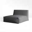 Шезлонг Love Bed TROIS POMMES HOME, Dark grey — фото 10