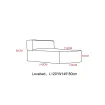 Шезлонг Love Bed TROIS POMMES HOME, Melange — фото 9