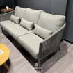 Диван Avero 3-місний, MRG, Carbon grey, Light anthracite mw straight — фото 3