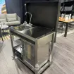Блок холодильник+мийка Oasi 97 ICE.2 X (inox) Paint Black — фото 2