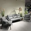Лаунж комплектTosca диван+ 2 крісла / MRG | Carbon grey | light anthracite mw — фото 3