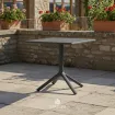 Стіл ECO FIXED 70X70 anthracite