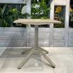 Стіл ECO FIXED 70X70 DOVE GRAY — фото 3
