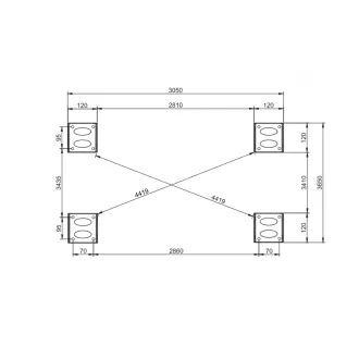 Альтанка Luxe 3,6x3 м, дах open/close (електричний) + LED, антрацит — фото 6
