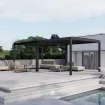 Альтанка Luxe 3,6x3 м, дах open/close (електричний) + LED, антрацит — фото 4