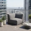 Кутовий модуль TROIS POMMES HOME, Dark grey — фото 2