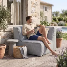 Кутовий модуль TROIS POMMES HOME, Melange