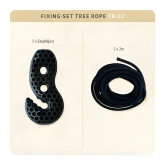 Кріплення для стільців-гамаків La Siesta Tree Rope(TR-C2) (black) — фото 4