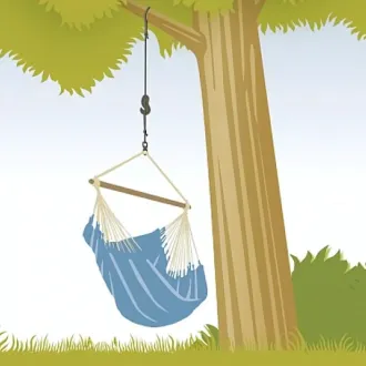 Кріплення для стільців-гамаків La Siesta Tree Rope(TR-C2) (black) — фото 3