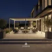 Беседка Luxe 3,6x6 м, крыша open/close (механическая), camel sand — фото 2