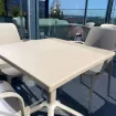 Комплект стол Eco fixed + 4 стула Ginevra, dove grey — фото 3