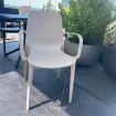 Комплект стол Eco fixed + 4 стула Ginevra, dove grey — фото 4