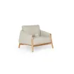 Крісло Bellano lounge chair Natural new teak, natural gravel — фото 3