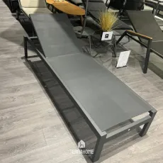 Шезлонг Marino MRG, текстилен black grey