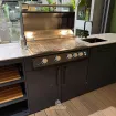 Вулична кухня Brabura з газовим грилем та холодильником — фото 2