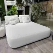 Ліжко-шезлонг Blocchi daybed White grey boucle — фото 3