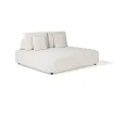 Ліжко-шезлонг Blocchi daybed White grey boucle — фото 6