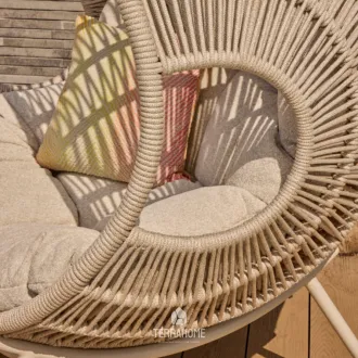 Крісло Nuna egg, Camel sand, Beachy bouclé — фото 6