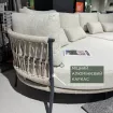 Кутовий лаунж Лівий Bardi Matt royal grey, Camel sand, Beachy bouclé — фото 4